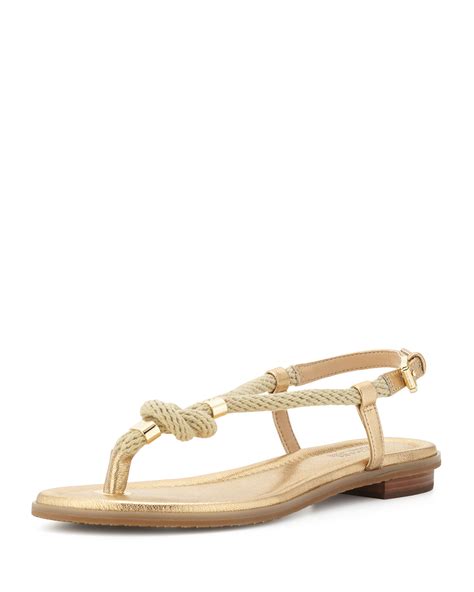 michael kors holly sandalen gold|Women's Gold Designer Sandals .